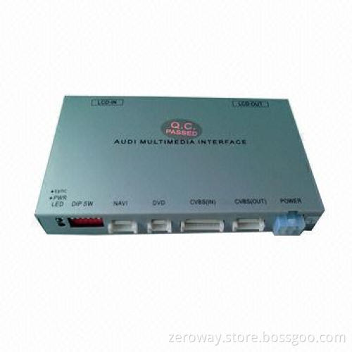 Car Video Interface, Fit for Audi A6/A8 2004-2008 Model, with Original Screen of 7 Inches
